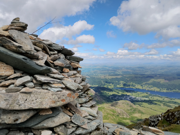 View from the Old Man of Coniston