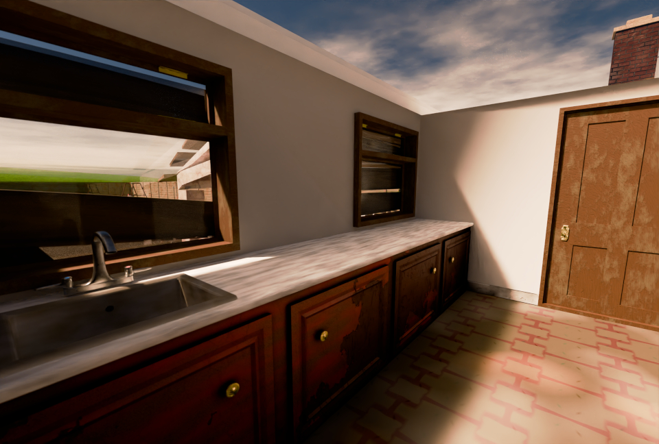 Inside the kitchen of 29 Neibolt St