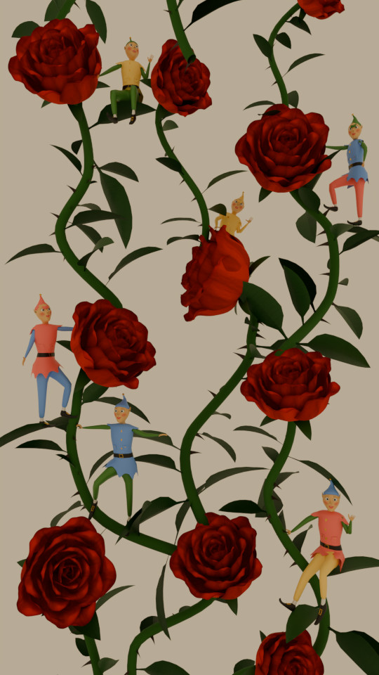 Neibolt St wallpaper design